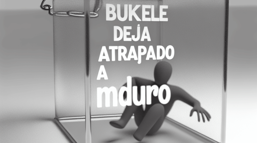 Bukele entrampa a Maduro