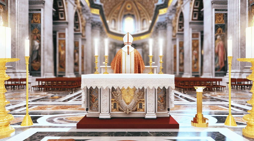 Cardenal Gambetti celebra la Misa de la Cena del Señor en el Vaticano