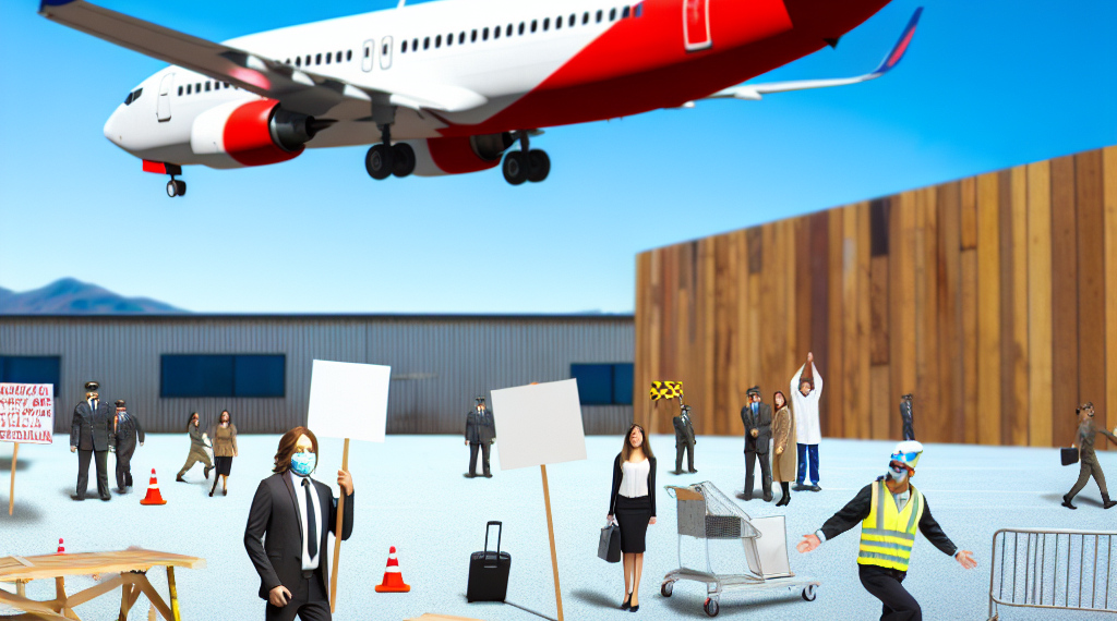 Chilena Sky Airline, a un paso de la huelga