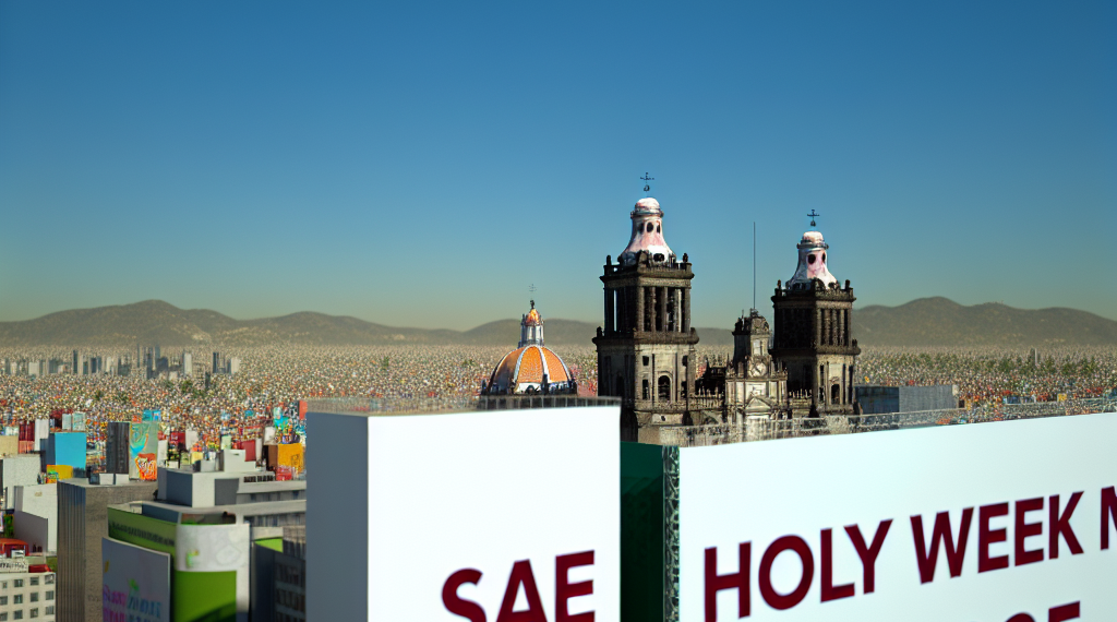 El Gobierno de la Ciudad de México implementa operativo “Semana Santa Segura 2025”