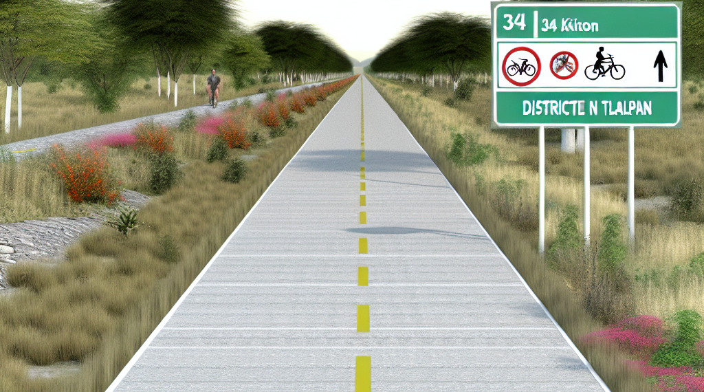 Clara Brugada anuncian ciclovía de 34 km en Calzada de Tlalpan