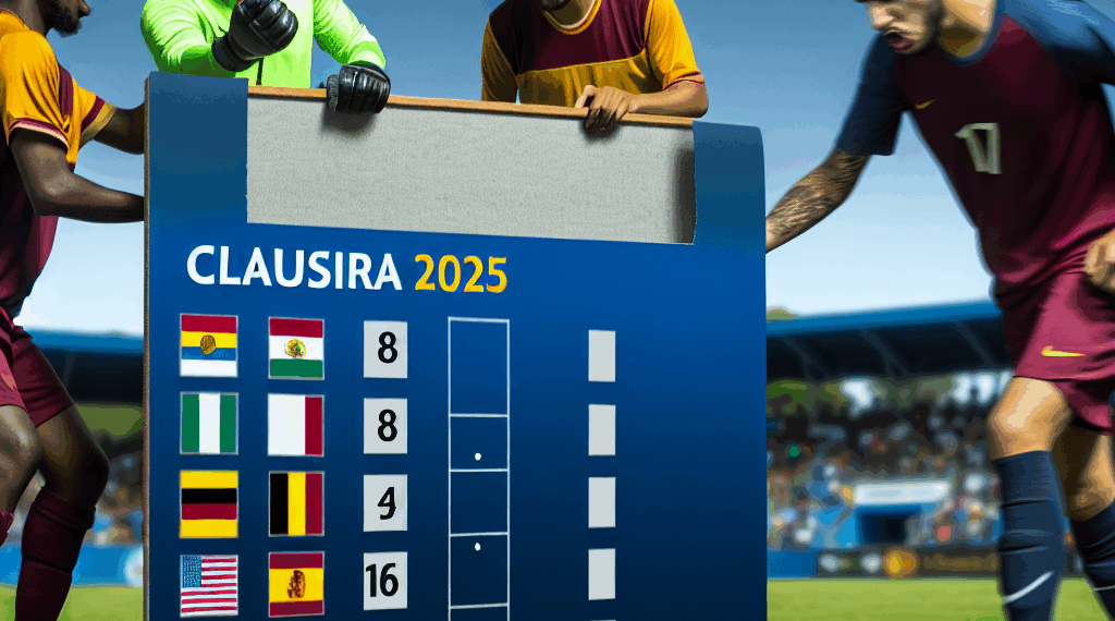 Tabla general del Clausura 2025 tras la Jornada 16 de la Liga MX