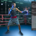Clau en clase de box