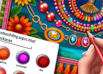 Collares grandes, llamativos y coloridos que son sinónimo de buen tiempo