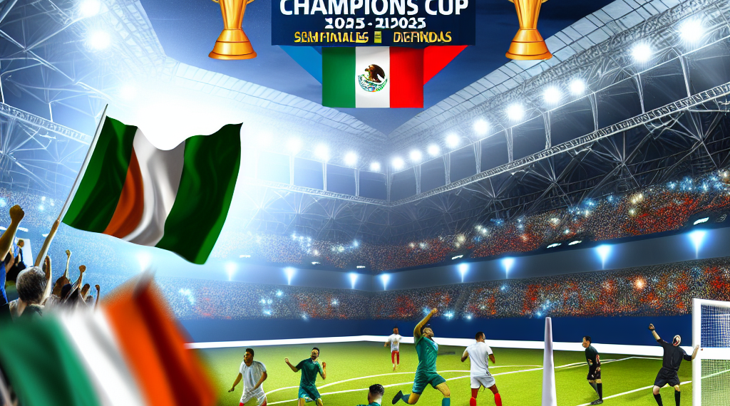 Concacaf Champions Cup 2025: así se jugarán las semifinales