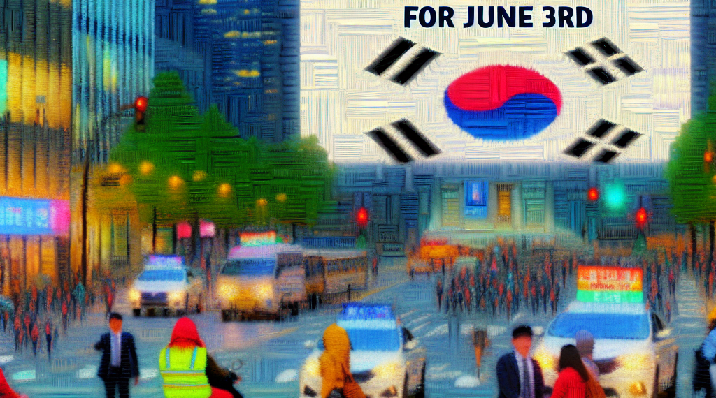 Corea del Sur define fecha para sus elecciones presidenciales, será el 3 de junio