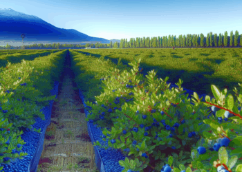La cosecha de arándanos más grande del mundo florece en Chile