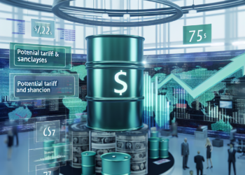 Petróleo opera estable cerca de los 75 dólares; mercado sopesa los aranceles y sanciones de Trump