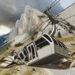Cuatro personas murieron y una resultó herida al caer un teleférico por un barranco en Italia