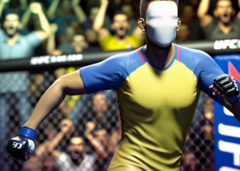 Captan a Cuauhtémoc Blanco en función de la UFC mientras colectivos protestaban en su contra (Video)