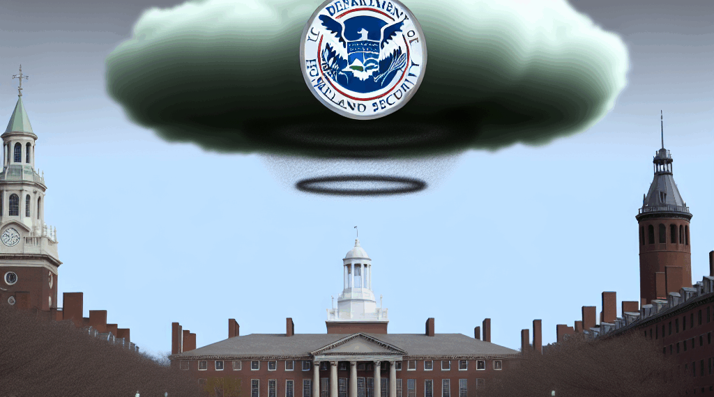 DHS amenaza con revocar la elegibilidad de Harvard para recibir estudiantes internacionales salvo que entregue sus expedientes disciplinarios