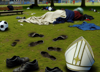 Personas sin hogar, jóvenes, aficionados al fútbol: la larga fila para despedirse del Papa