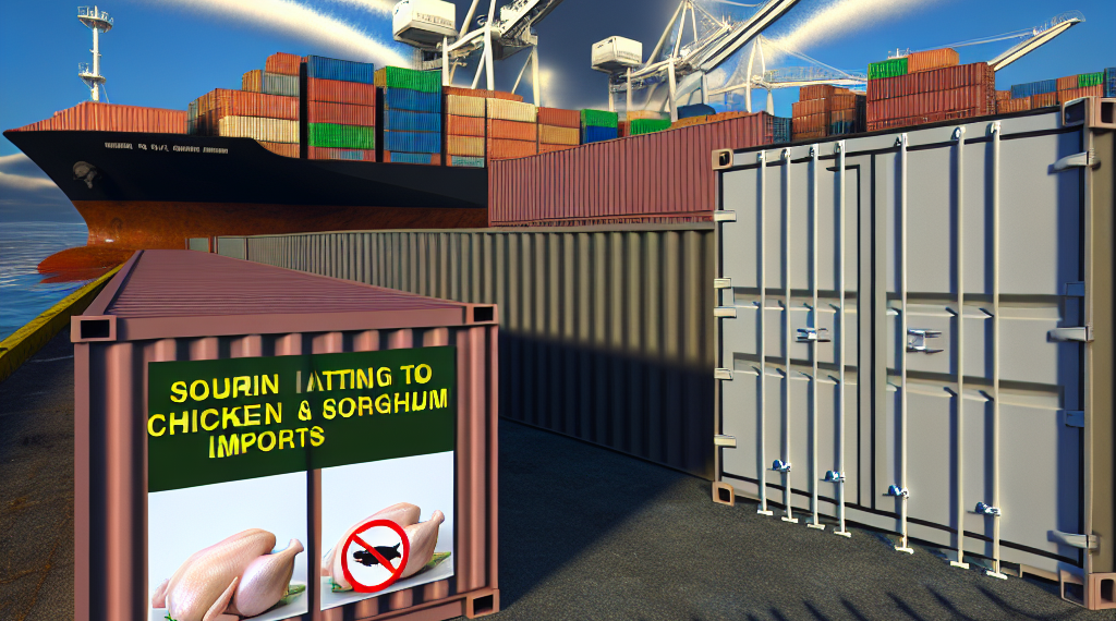 Suspende importación de productos de pollo y sorgo de EU por aranceles – El Financiero