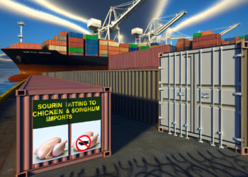 Suspende importación de productos de pollo y sorgo de EU por aranceles – El Financiero