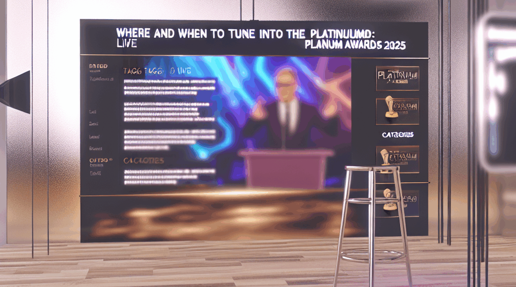 Dónde y a qué hora ver los Premios Platino 2025 EN VIVO