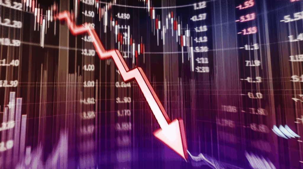 Wall Street cae tras contracción de la economía de EU