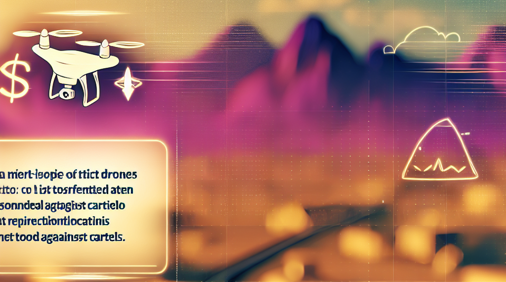 Consideran uso de drones contra cárteles