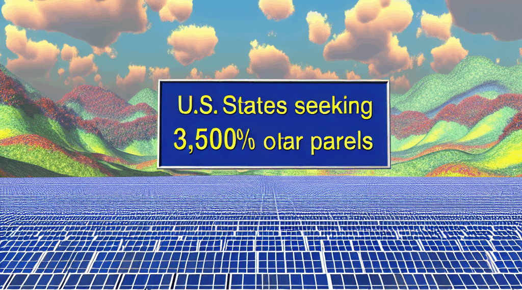 EE.UU. quiere imponer aranceles de hasta el 3.500 % a los paneles solares del sudeste asiático