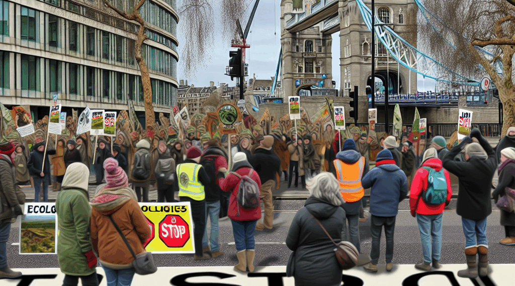 Ecologistas de Just Stop Oil manifiestan por última vez en Londres