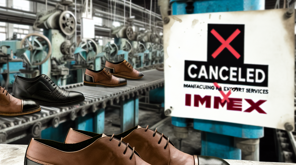 La Secretaría de Economía cancela 5 empresas IMMEX de calzado