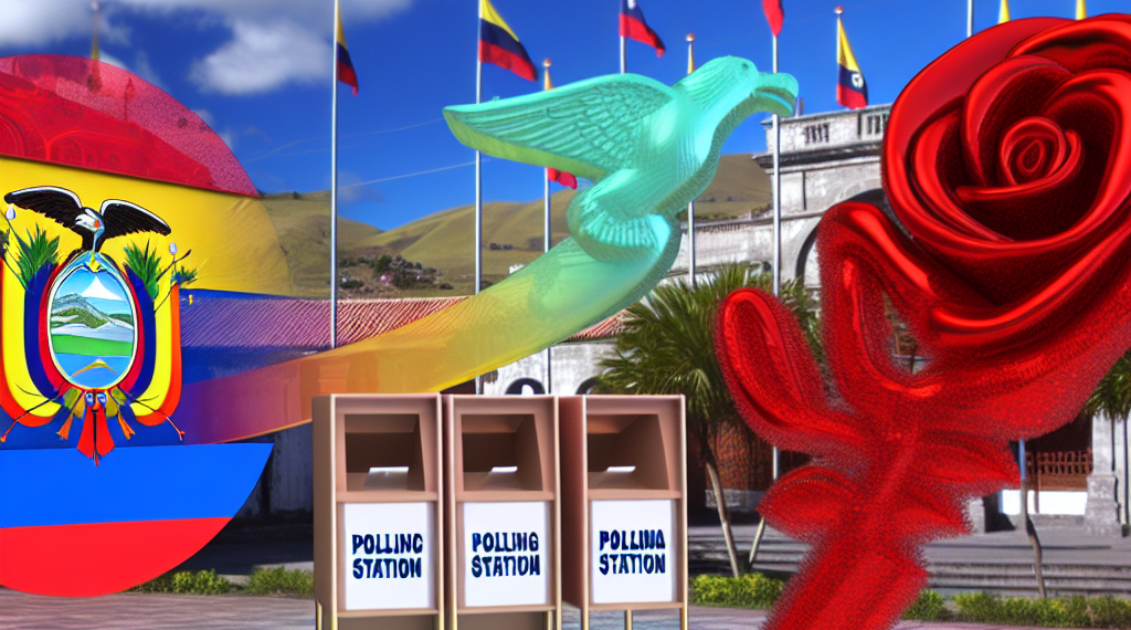 Ecuatorianos deciden la elección entre el actual presidente y una candidata socialista