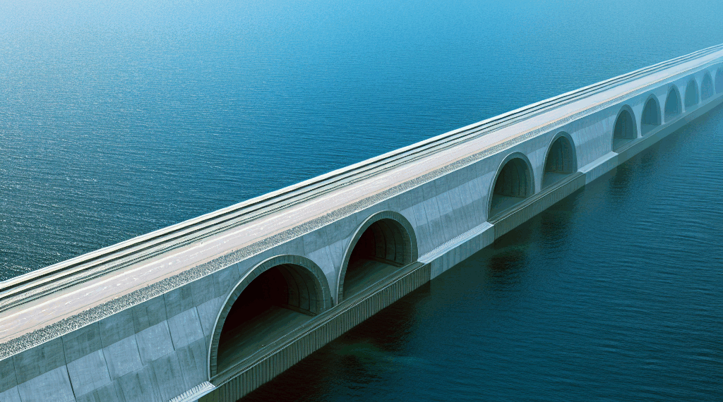 El impresionante túnel submarino que unirá a Dinamarca y Alemania bajo el mar Báltico