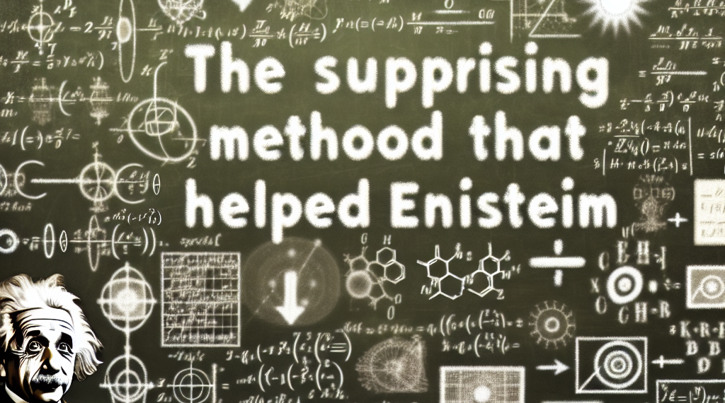 El inesperado hábito que habría ayudado a Einstein a resolver problemas matemáticos