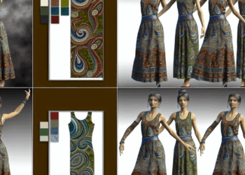 Enamoran a todas: seis vestidos con estampado paisley