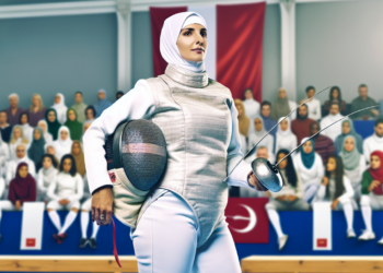 Atleta de esgrima se arrodilla y rechaza competir contra una mujer transgénero: fue descalificada por el juez