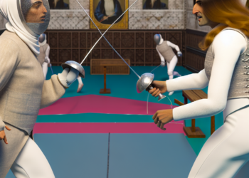 Atleta de esgrima que se arrodilló y se negó a enfrentarse a una rival transgénero, explica su decisión: “Hay una diferencia entre hombres y mujeres”