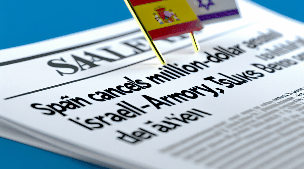 España cancela un contrato millonario a armería israelí; Tel Aviv condena decisión