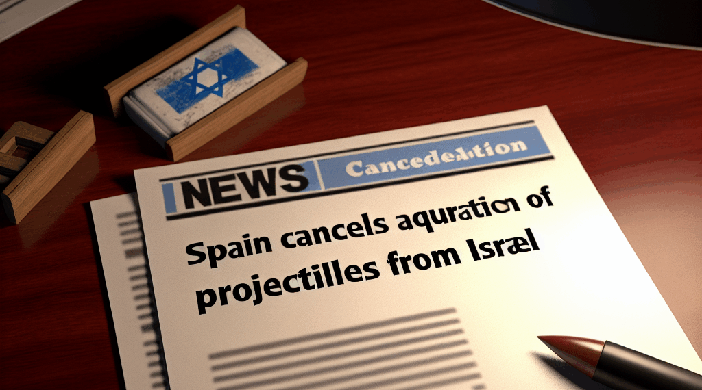 España cancela compra de municiones a Israel