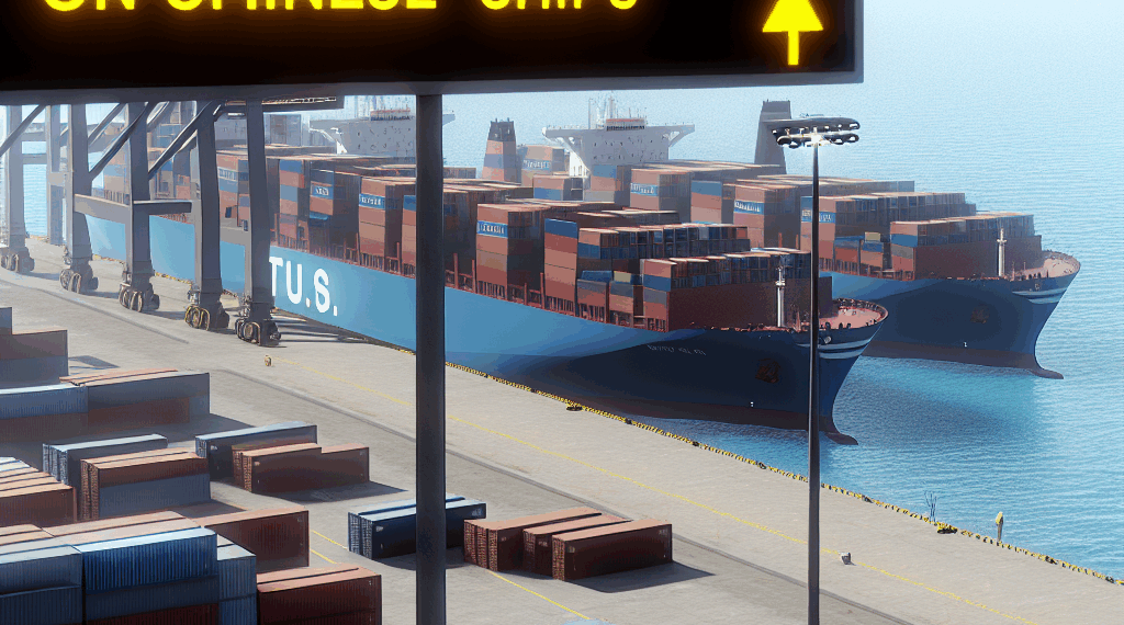 Estados Unidos impone nuevas tarifas portuarias a barcos vinculados a China