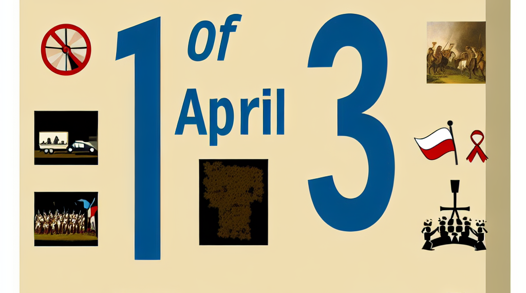 Efemérides del 13 de abril: ¿qué pasó un día como hoy?