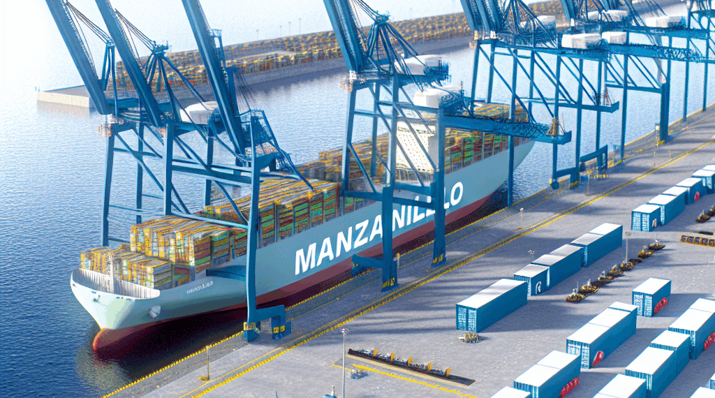 Ampliación del Puerto de Manzanillo apuesta al comercio global en medio de los aranceles