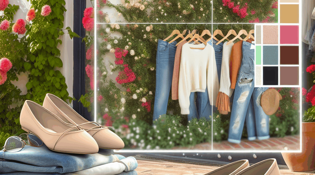 Cómo llevar bailarinas con diferentes tipos de jeans en tendencia en primavera 2025