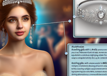 El espectacular look de gala de Amalia de Holanda con vestido capa y la tiara Mellerio