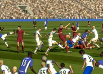 Santiago Giménez sale lesionado tras aparatoso choque con David De Gea