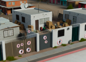 Vecinos enfrentan a invasores de vivienda en Ecatepec, Edomex