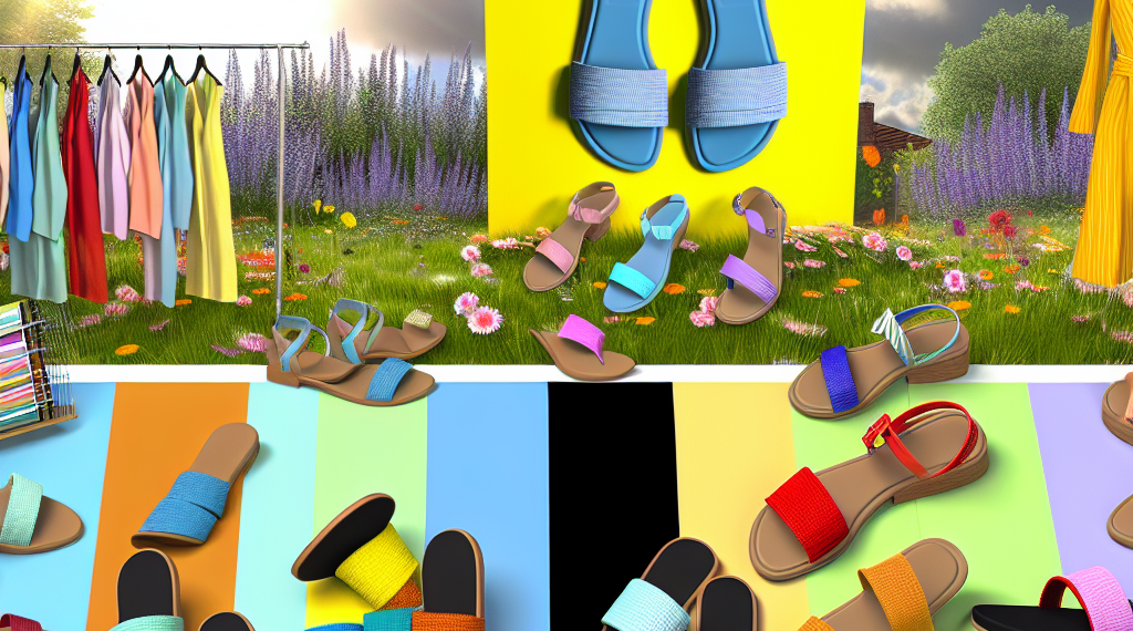 Cómo llevar sandalias de colores vibrantes (y con qué prendas se ven mejor) en Primavera-Verano 2025