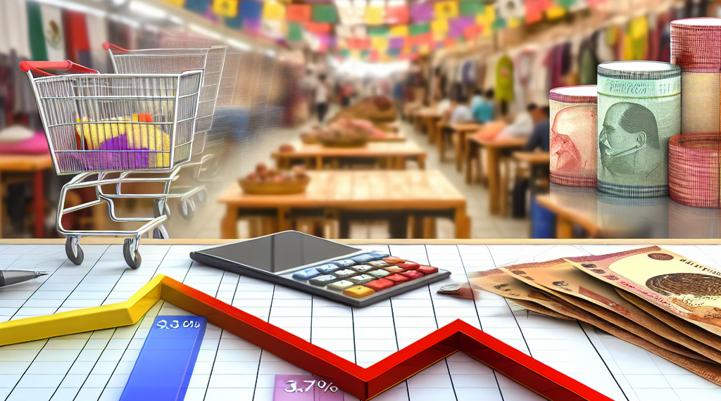 Inflación en México aceleró en marzo por segundo mes consecutivo; se ubicó en 3.80% anual