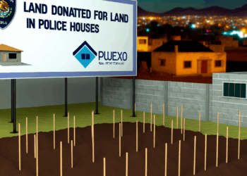Inmobiliarios del COE ofrecen donar más hectáreas para hacer casas a policías en Puebla
