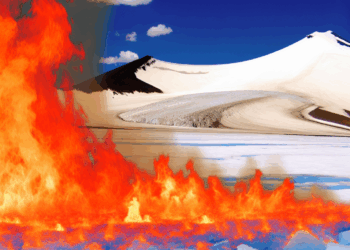 Fuerte incendio forestal en el Nevado de Toluca, Edomex, hoy 27 de abril