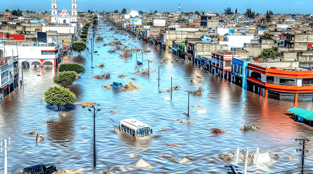 Inundaciones en Tultitlán, Edomex, deja un panorama desolador en el municipio por las fuertes lluvias