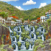El Pueblo Mágico montañoso de Jalisco con más cascadas y lagunas, según la IA