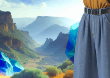 Baggy jeans de tiro alto, la tendencia de mezclilla relajada para Primavera-Verano 2025