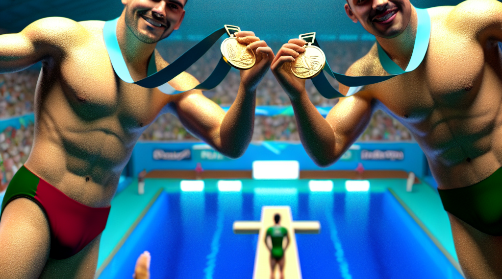 La Jornada - Juan Celaya y Osmar Olvera ganan primera medalla de oro en Copa del Mundo de Clavados