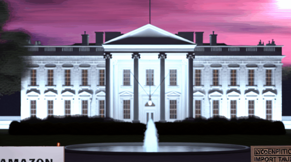 La Casa Blanca tacha de "hostil" el anuncio de Amazon de revelar el impacto de los aranceles