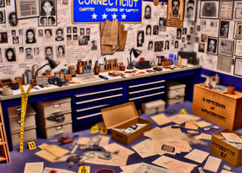 La Policía publica fotos del interior de la casa de Connecticut donde un hombre presuntamente estuvo cautivo durante 20 años