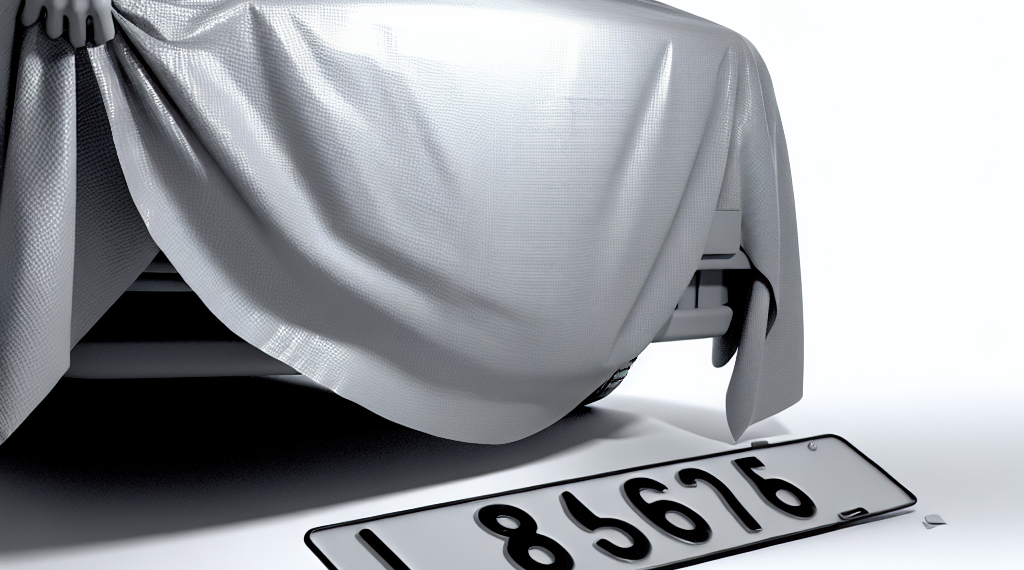 La multa que deberás pagar si cubres la placa de tu carro